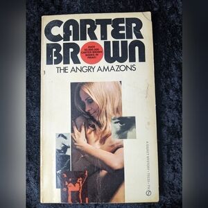 1972 first printing Angry Amazon's by Carter Brown paperback book
